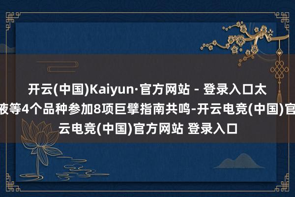 开云(中国)Kaiyun·官方网站 - 登录入口太极藿香浩气口服液等4个品种参加8项巨擘指南共鸣-开云电竞(中国)官方网站 登录入口
